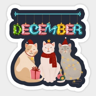 December Sticker